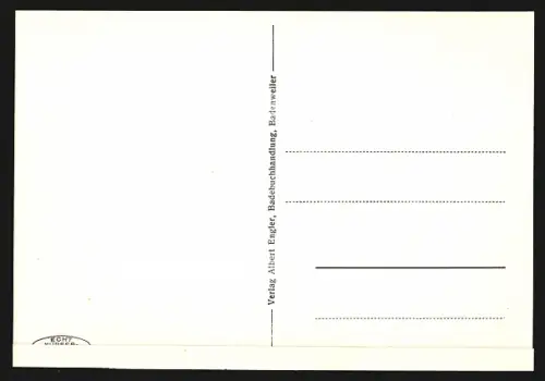 AK Badenweiler, Blick ins Familien-Thermalbad