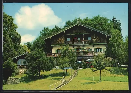 AK Gmund a. Tegernsee, Gästehaus Unterbuchberg, Bes. X. u. R. Pronath