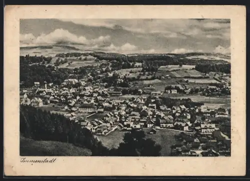 AK Immenstadt, Panorama aus der Vogelschau
