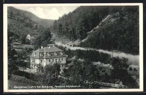 AK Dausenau /Lahn, Pension Waldesruh, Inh. W. Tiefenbach