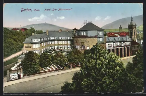 AK Goslar /Harz, Hotel Der Achtermann