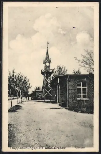 AK Alten-Grabow, Truppenübungsplatz mit Uhrttum