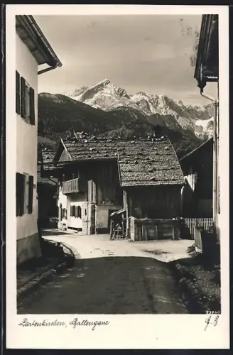AK Partenkirchen, Partie in der Ballengasse