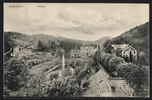 AK Bergzabern, Blick ins Kurtal