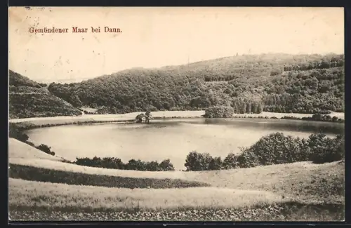 AK Daun / Eifel, Gemünder Maar