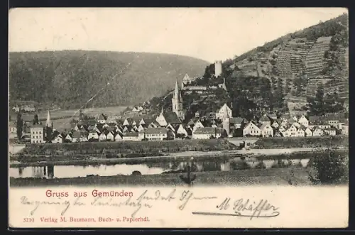 AK Gemünden / Main, Gesamtansicht