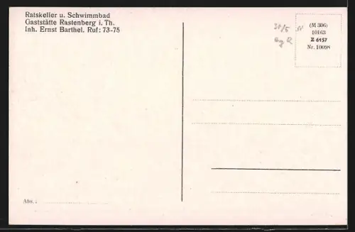AK Rastenberg i. Th., Schwimmbad