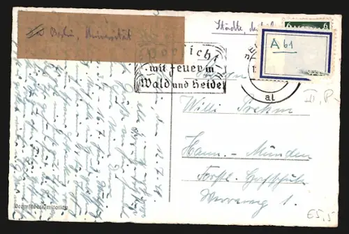 AK Berlin, Unter den Linden, Universität, Autoverkehr, Passanten