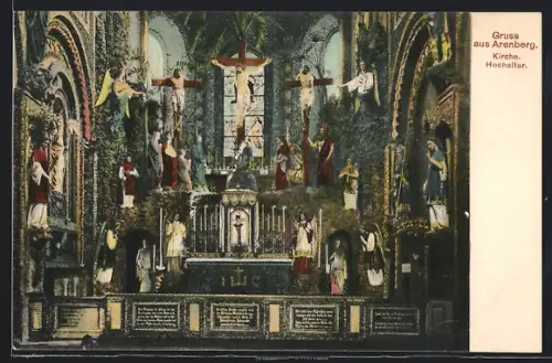 AK Arenberg, Hochaltar in der Kirche
