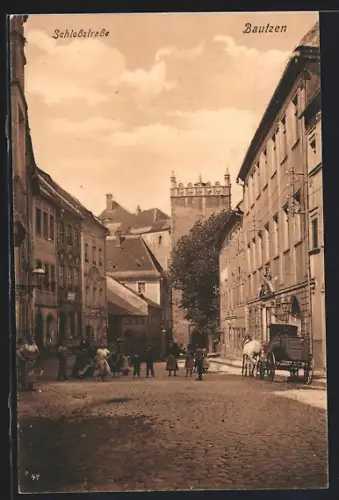 AK Bautzen, Schlossstrasse