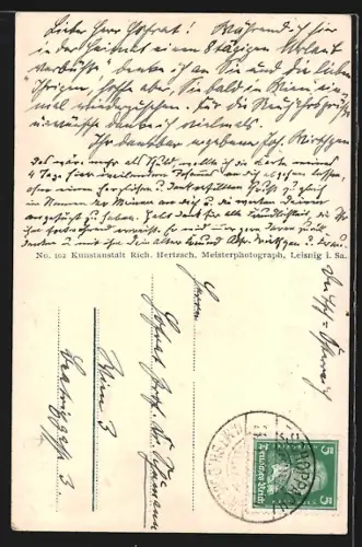 AK Zschoppach, Ortsansicht mit Kirche