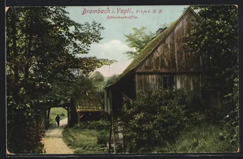 AK Brambach i. Vogtl., Röthenbachmühle