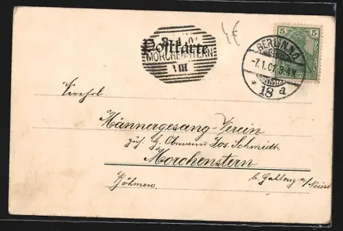 AK Berlin-Schöneberg, Strassenblick auf den Victoria-Louise-Platz