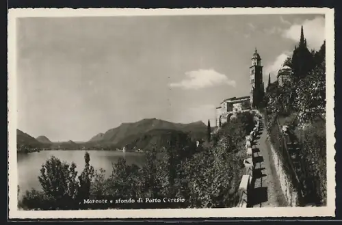 AK Morcote, Morcote e sfondo di Porto Ceresio