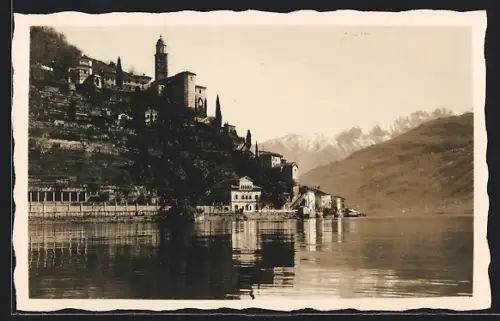 AK Morcote /Lago di Lugano, Panorama
