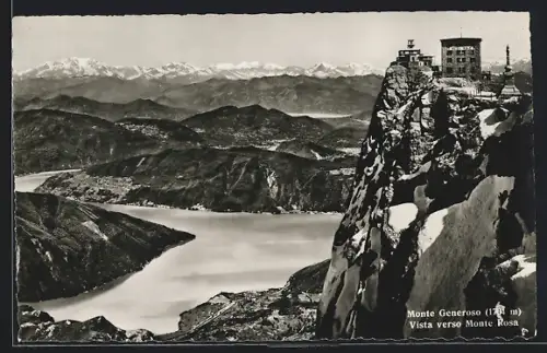 AK Monte Generoso, Vista verso Monte Rosa