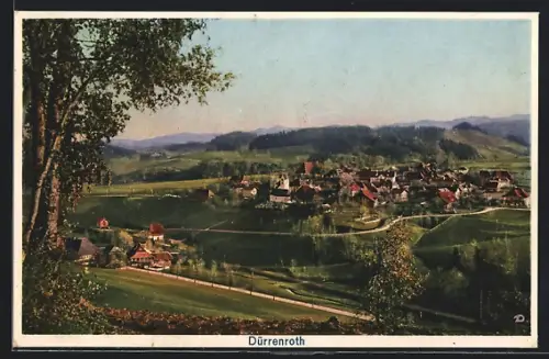 AK Dürrenroth, Blick auf den Ort
