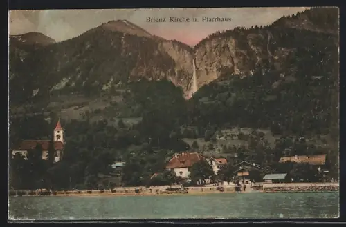 AK Brienz, Kirche und Pfarrhaus