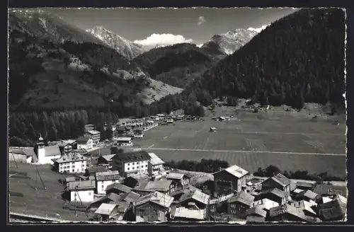 AK Oberwald im Goms, Teilansicht, Saashörner und Mettligrat