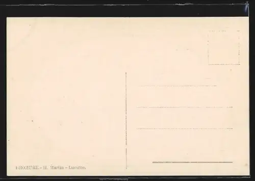 AK Zürich, Teilansicht vom Polytechnikum aus