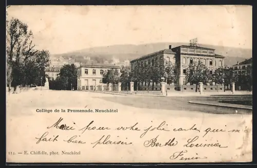 AK Neuchâtel, Collège de la Promenade