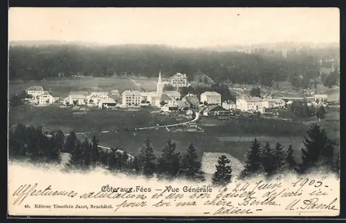 AK Côte aux Fées, Vue Générale