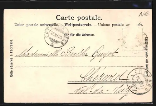 AK Côte aux Fées, Vue Générale