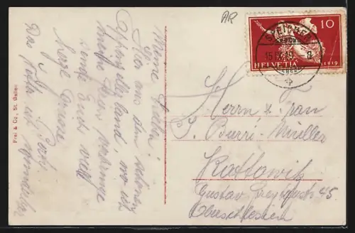 AK Trogen, Ortsansicht aus der Vogelschau