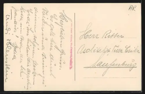 AK Teufen /AR, Waldegg bei Teufen, Blick auf den Bodensee