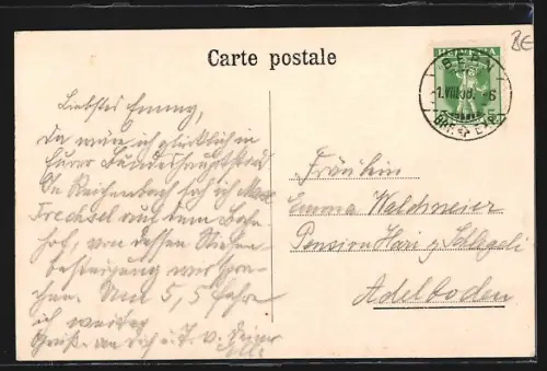 AK Bern, Das schweiz. Bundesgebäude