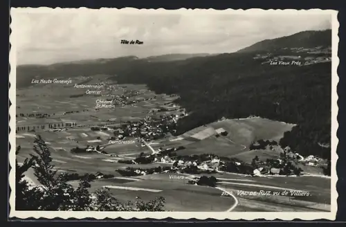 AK Val-de-Ruz, Vu de Villiers