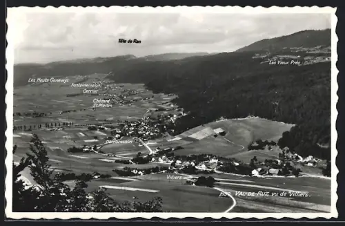 AK Val-de-Ruz, Vu de Villiers