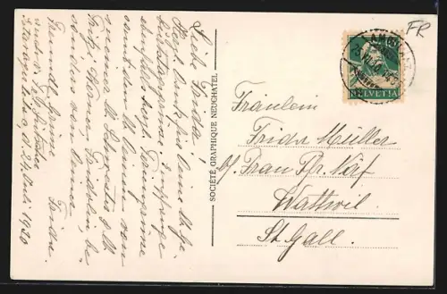 AK Estavayer, Vue panoramique