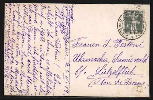 AK Genève, Vue generale, Le Bateau La Suisse