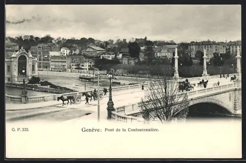AK Genève, Pont de la Coulouvrenière