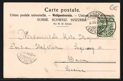 AK Genève, Pont du Mont Blanc