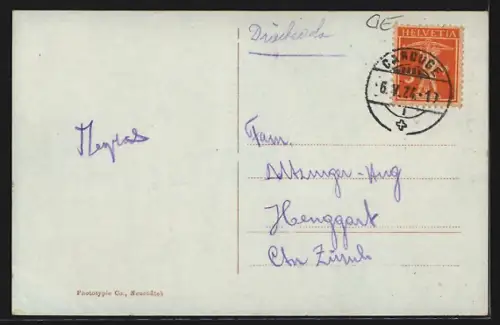 AK Genève, Palais des Nations, Panorama