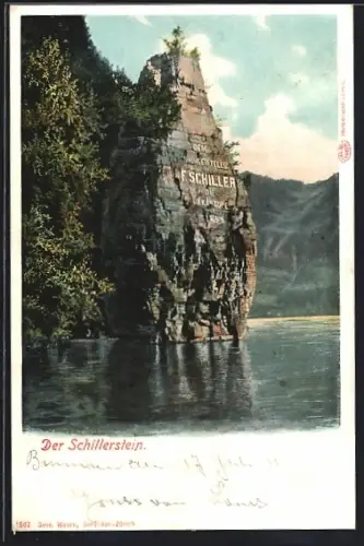 AK Brunnen, Der Schillerstein
