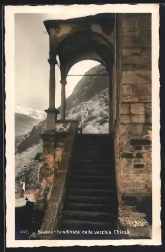 AK Biasca, Gradinata della vecchia Chiesa