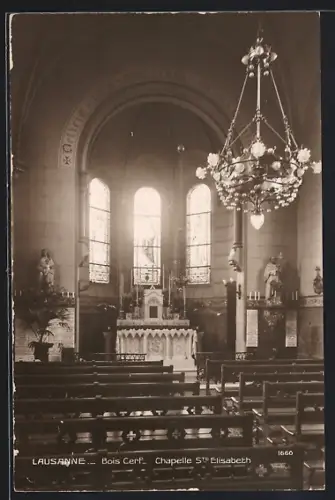 AK Lausanne, Bois Cerf, Chapelle Ste. Elisabeth