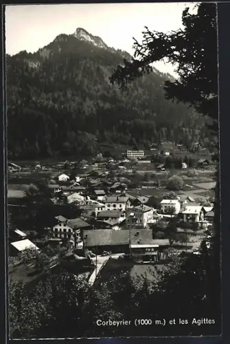 AK Corbeyrier, Vue générale et les Agittes