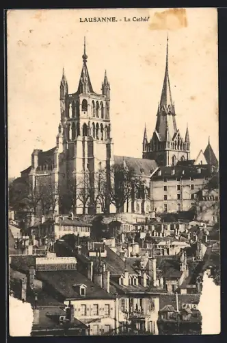 AK Lausanne, La Chathédrale