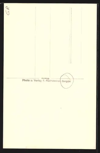 AK Bergün, Ansicht des Römerturms