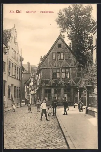 AK Kiel, Alt-Kiel, Kütertor, Faulstrasse