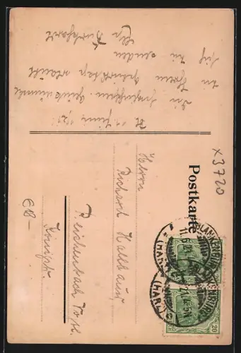 AK Blankenburg-Harz, Töchterheim von Schleinitz, Sedanstrasse 3