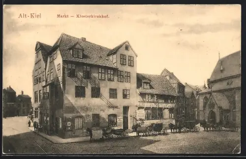 AK Kiel, Alt-Kiel, Markt, Klosterkirchhof