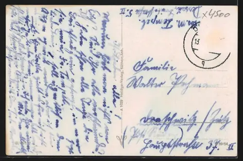 AK Dessau, Neuerbaute Wilhelm-Pieck-Strasse