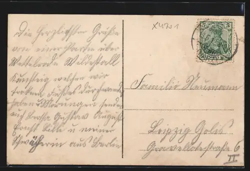 AK Mohrungen /Harz, Blick aufs Schloss mit Umgebung