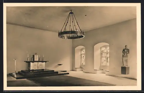 AK Rothenfels a. Main, Innenansicht der Burgkapelle