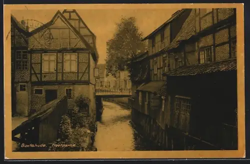 AK Buxtehude, Fleetpartie in der Altstadt